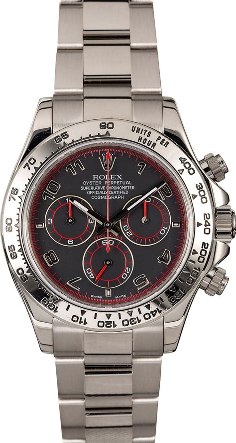 white gold Rolex daytona